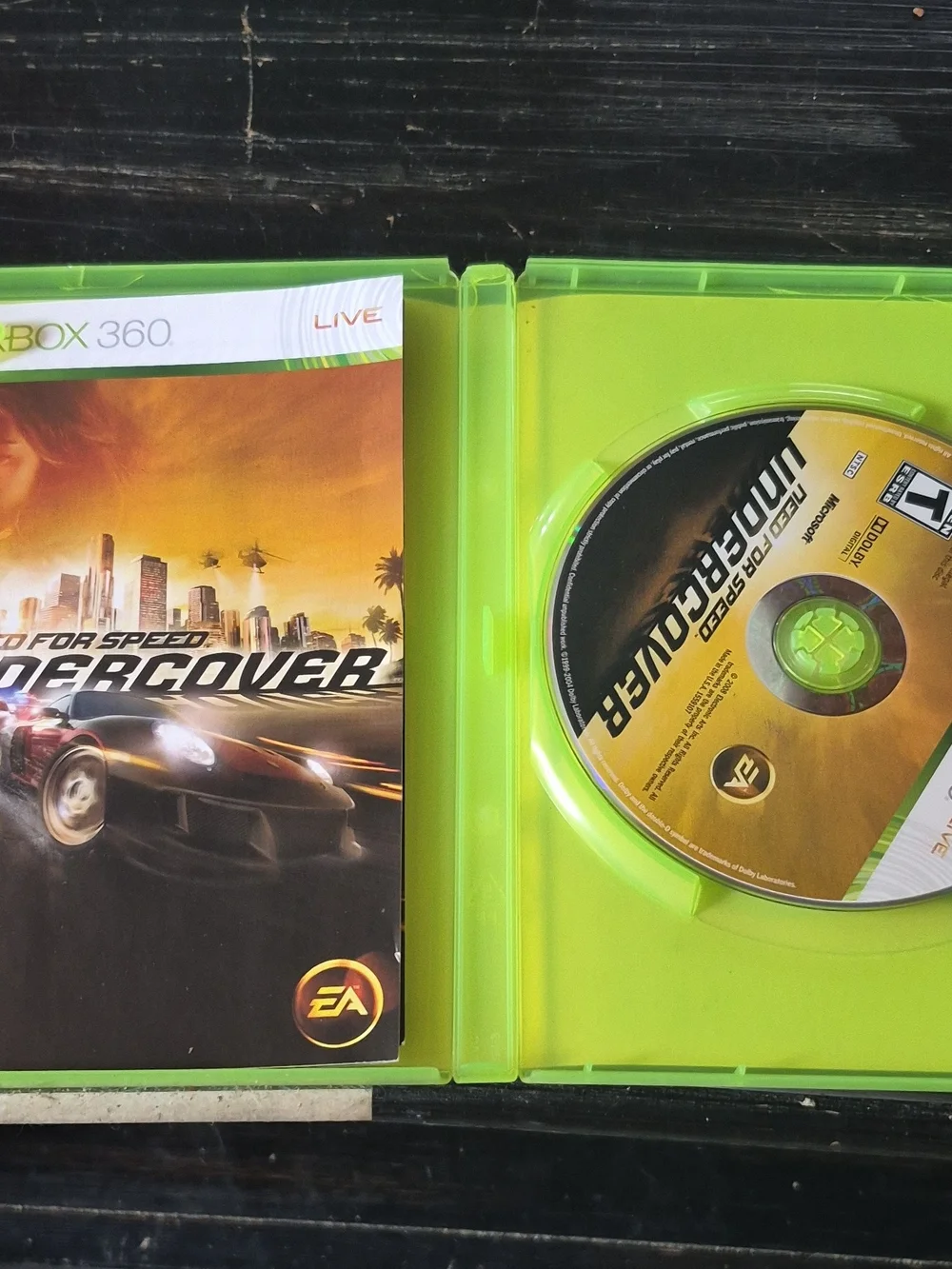 Xbox 360 Need for Speed: Undercover - (Green)